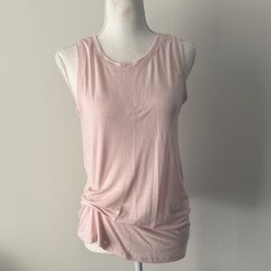 Athleta Thread Light Twist Tank Top Pink Shirt Size Small